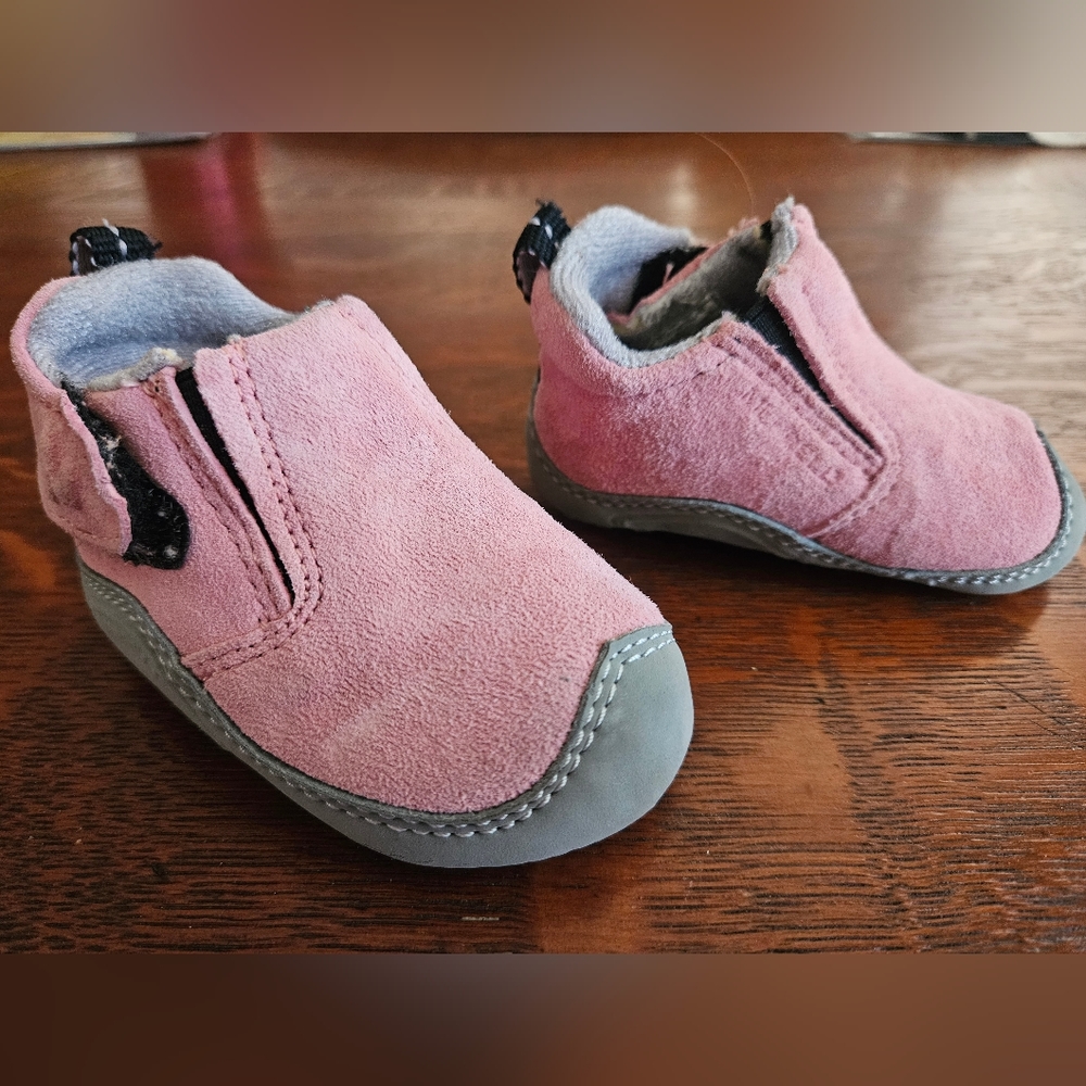 Infants pink Merrell shoes